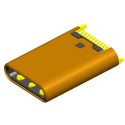 USB TYPE C PLUG 24 PIN slim type